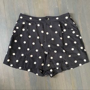 Marc by Marc Jacobs Black White Polka Dot Shorts